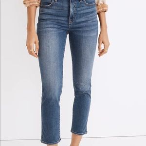 Madewell stovepipe jean - size 27 - Manchester wash